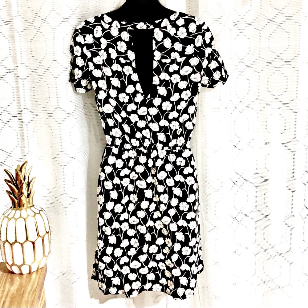 Gap Fit & Flare Dress Short Sleeve Sz S